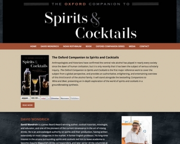 The Oxford Companion to Spirits & Cocktalks